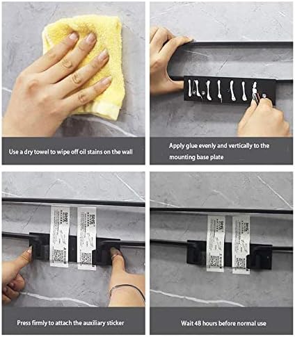 Multifunctional Folding Towel Rack for Bathrooms
