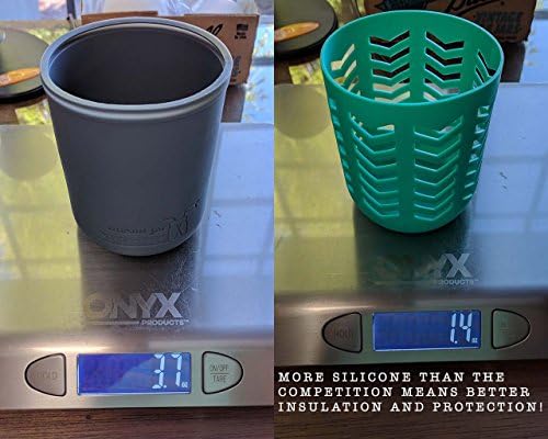 Mason Jar Pint Half 24oz Silicone Sleeves for Pint Jars
