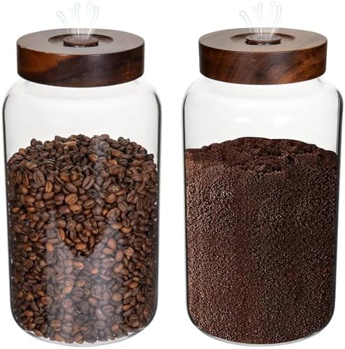 Airtight Glass Jars for Fermenting Preserving 6 Pack 2300ml Capacity