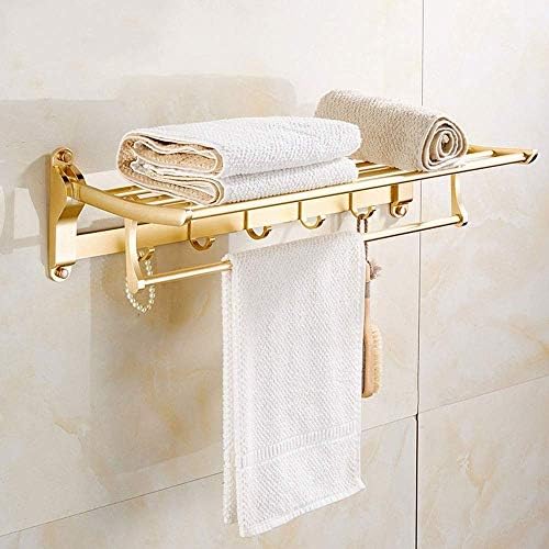 Foldable Towel Rack Space-Saving Towel Holder for Bath Kitchen
