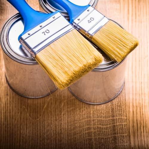 Blysk Empty Metal Paint Cans with Lids 4-Pint Size