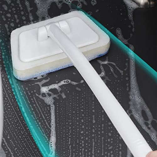 Multi-Purpose Long Handle Scrub Brush for Ceramic Tiles
