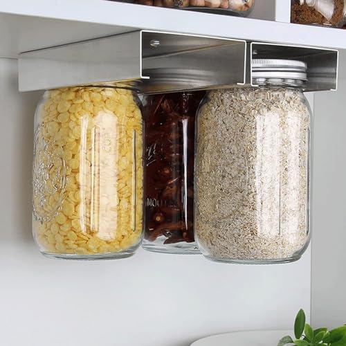 Gsycle 2-Piece Mason Jar Organizer