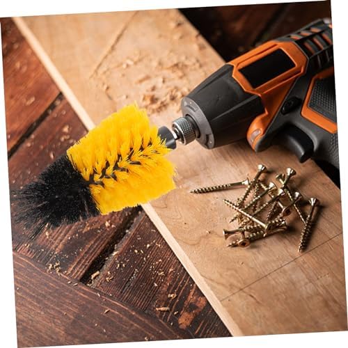 PLAFOPE 2-Piece Drill brush set for tough cleaning jobs