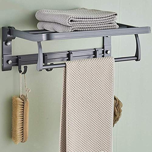 Space-Saving Towel Rack
