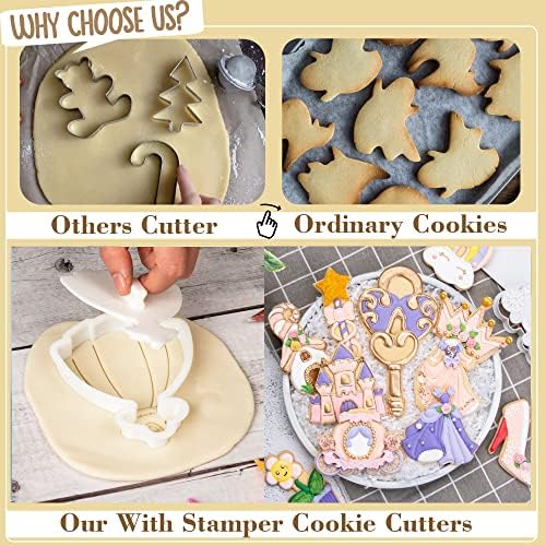 Princess Cookie Cutters for Baking