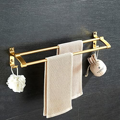 LUCEAE Aluminum Towel Rack Wall-Mounted Organizer