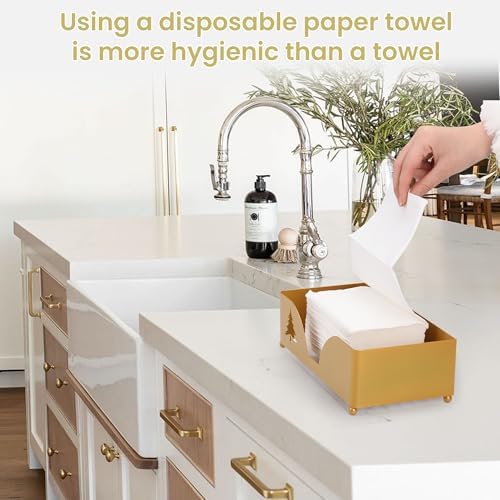 Yiidagence Gold Plated Paper Towel Holder