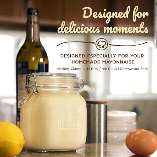 Easy Mayonnaise Jar Canning Jar for Homemade Mayonnaise