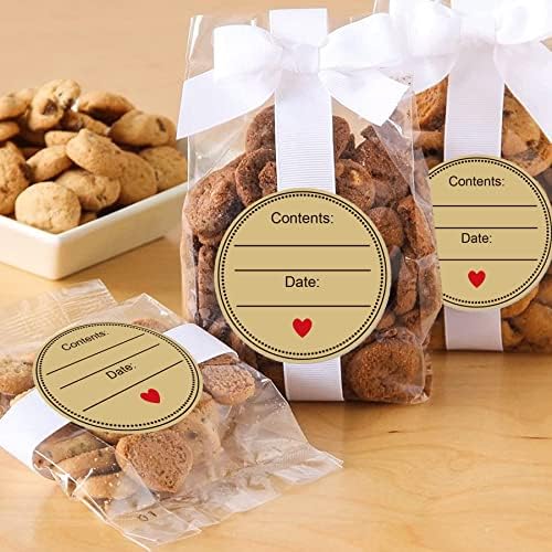500 Pcs Mason Jar Labels