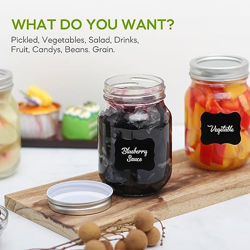 Perfect 6-Piece Mason Jar Set for Canning More