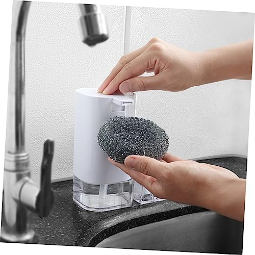 GARVALON Set Steel Wire Ball Brush Sink Cleaning Kit