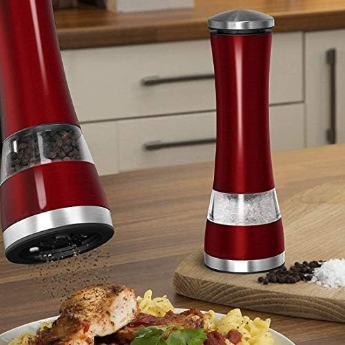 Battery Operated Salt and Pepper Grinder Set 2 pcs