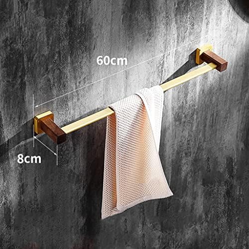 LUCEAE Solid Wood Bathroom Towel Rack