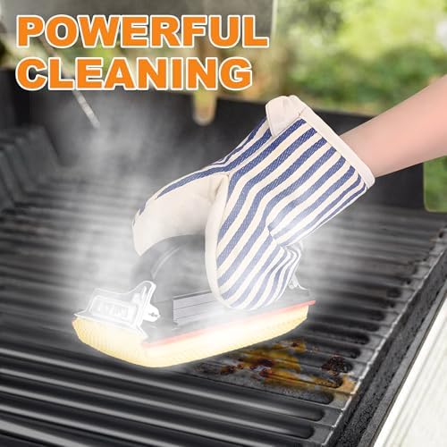 Hroonny Cleaning Brush for Cast Iron Pan Griddle Dish Flat Top