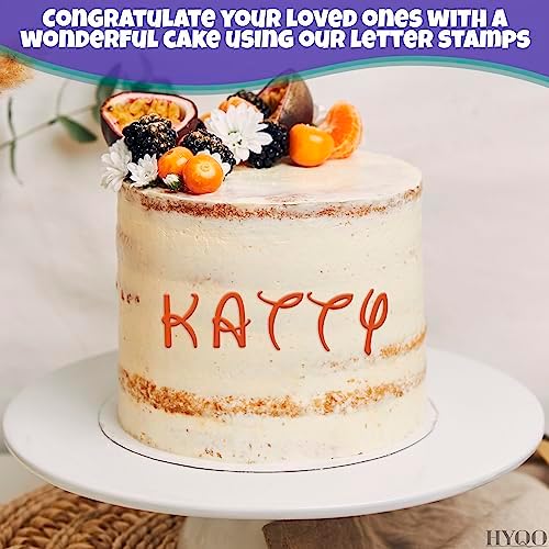 26 Alphabet Fondant Cutters for Cake Decorating
