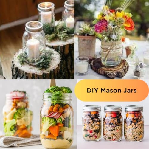 Pure Ease Mason Jars 16oz Set