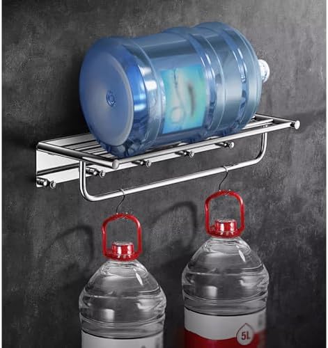 Wall-Mounted Stainless Steel Towel Holder