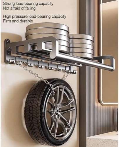 Space-Aluminum Towel Rack Bathroom Towel Bar Holder