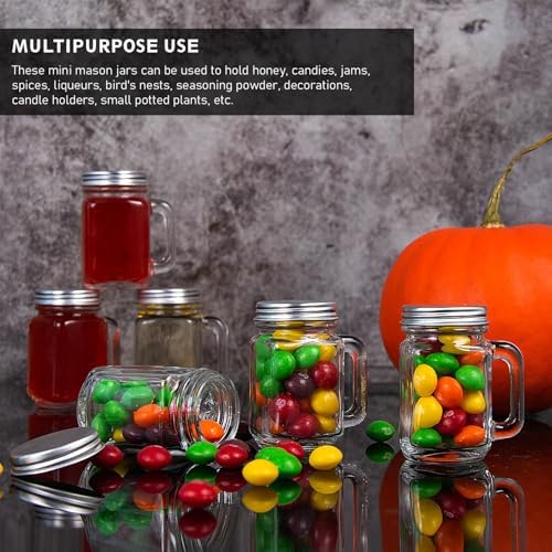 30-Pack Mini Mason Jars Set