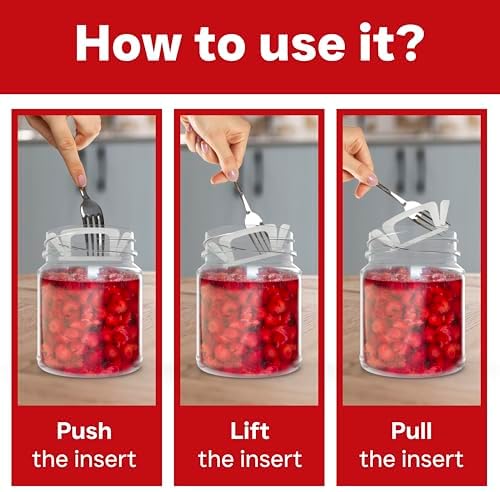 Canning Buddy for Mason Jars - ViscoDisc Increments Food Preserving Fermenting Aid