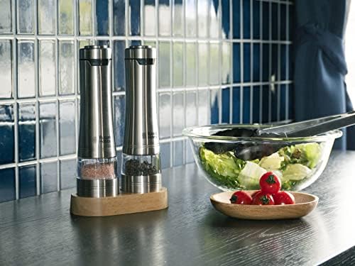 Electric Salt Pepper Mill Set by Russell Hobbs