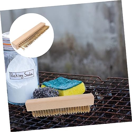Copper Wire Brush for Grill and Cast Iron Skillet Cleaning 1