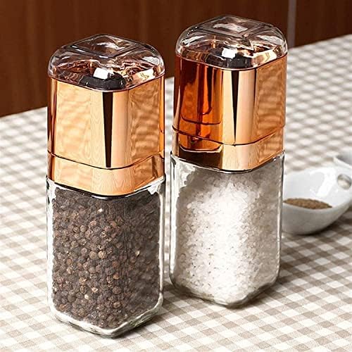 GravityManual Pepper and Salt Grinder Set Modern Design Premium Components