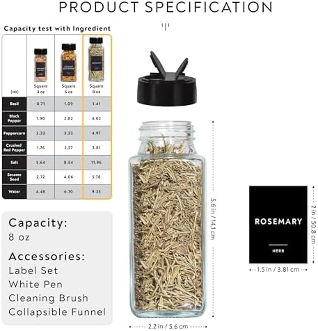 Laramaid Glass Jar Set -Professional Cleaning Storage Solution