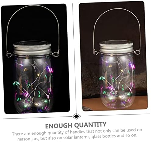10pcs Stainless Steel Mason Jar Handles with Multiple Uses