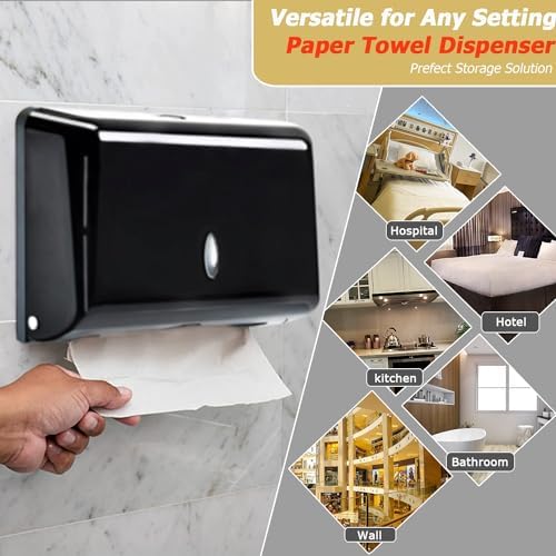 Durable Wall-Mounted Paper Towel Dispenser