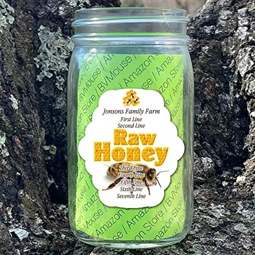 Custom Beehive Honey Labels - Personalize Your Kitchen