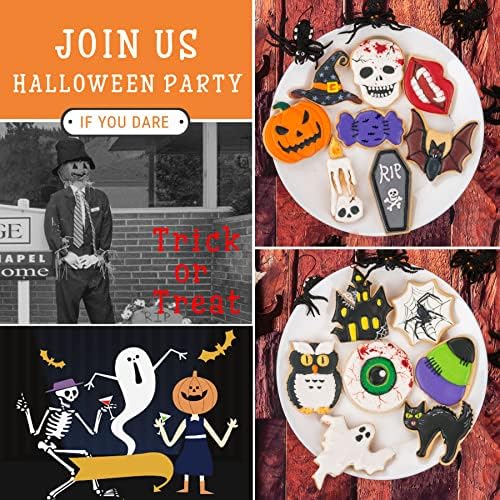 Halloween Cookie Cutter Set Perfect for Spooky Baking Delights