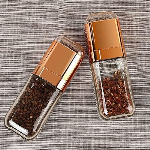 GravityManual Pepper and Salt Grinder Set Modern Design Premium Components