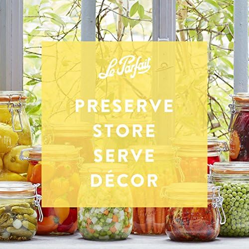 Le Parfait Classic Glass Pint Jars