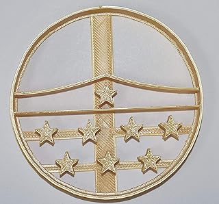 AmazonBasics SuperHERO Amazonian Princess Tiara Crown Star Cookie Cutter USA Made